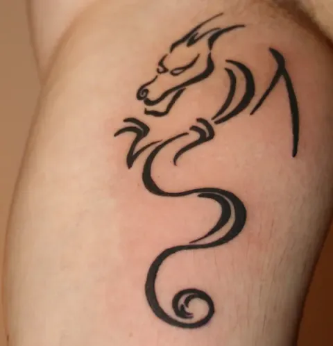 David - Stylized dragon