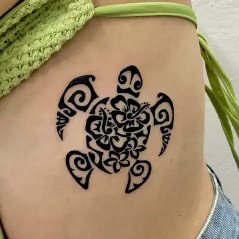 Guest - flowers turtle