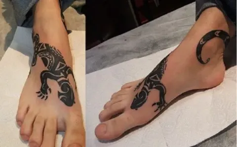Guest - Lizard on foot