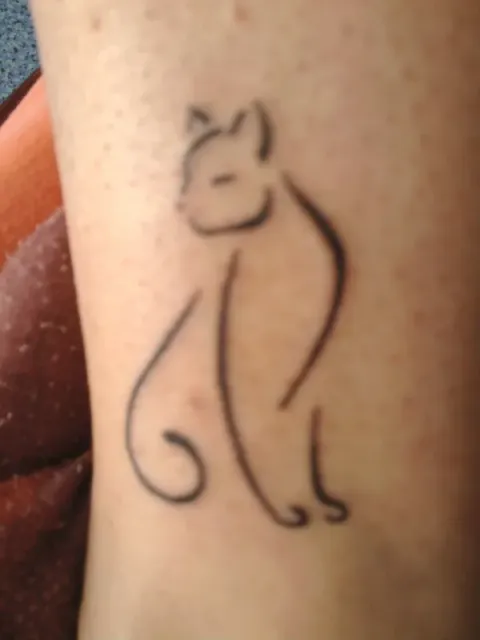 Jade - Stylized cat