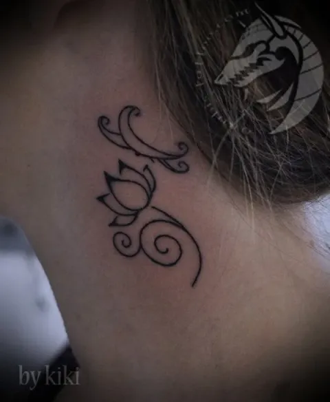 Kristina - Lotus and butterfly