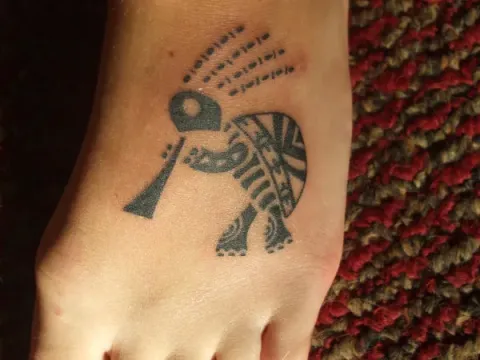 Kylie - kokopelli turtle