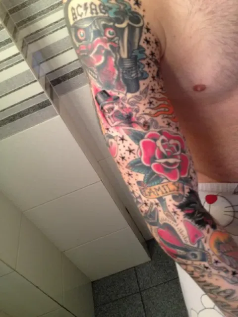Mattia - Old school sleeve