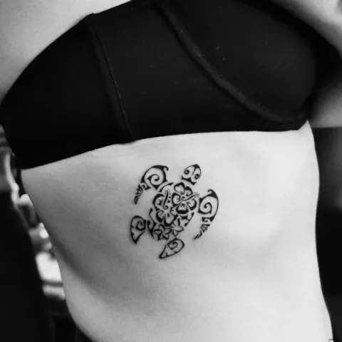 Serena - Flowers turtle