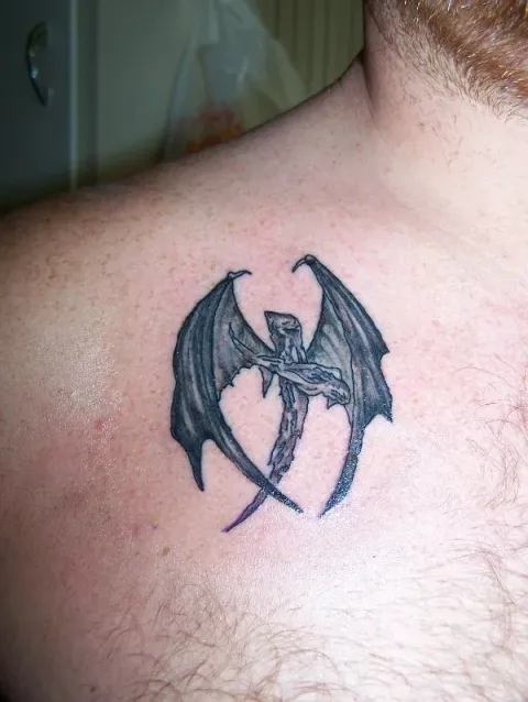 Shawn - Wooden winged cross