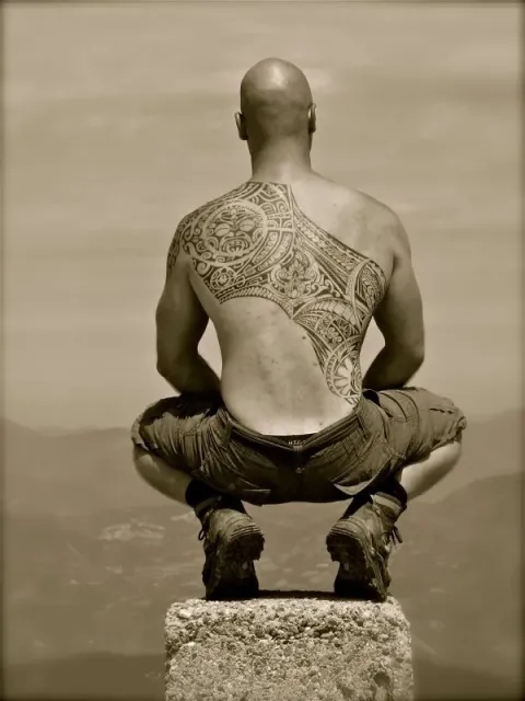 Tanne - Male back
