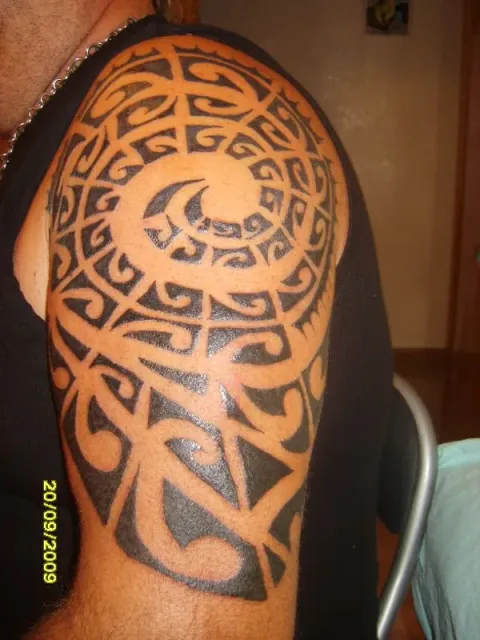 Tattoo H2O - Maori spiral