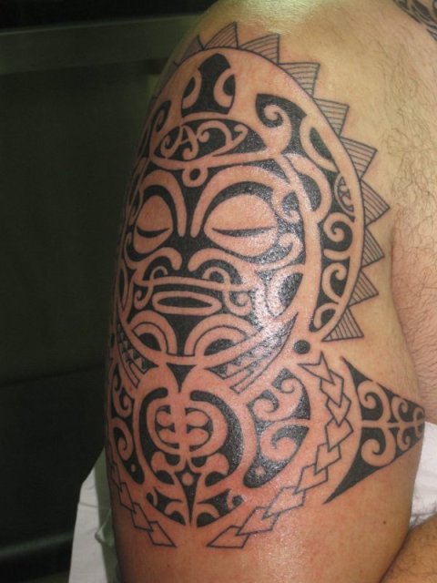 Andreas - Raupi: real inked placement tattoo photo thumbnail