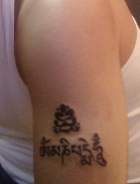 Ashdeep - Buddha: real inked placement tattoo photo thumbnail
