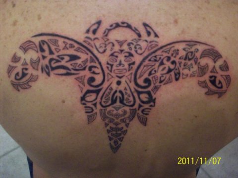 Claudio - Manta angel: real inked placement tattoo photo thumbnail