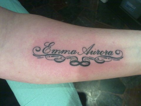 Evilzone - Emma Aurora: real inked placement tattoo photo thumbnail