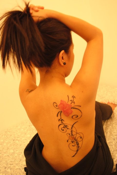 Janella - Ātaahua: real inked placement tattoo photo thumbnail