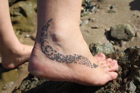 Karina - Waiata aroha: real inked placement tattoo photo thumbnail