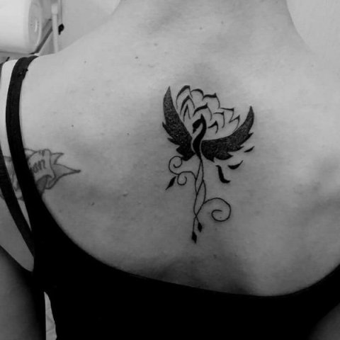 Lilly - phoenix & lotus: real inked placement tattoo photo thumbnail