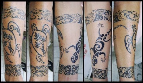 Marcelo - Mole e pequeno: real inked placement tattoo photo thumbnail
