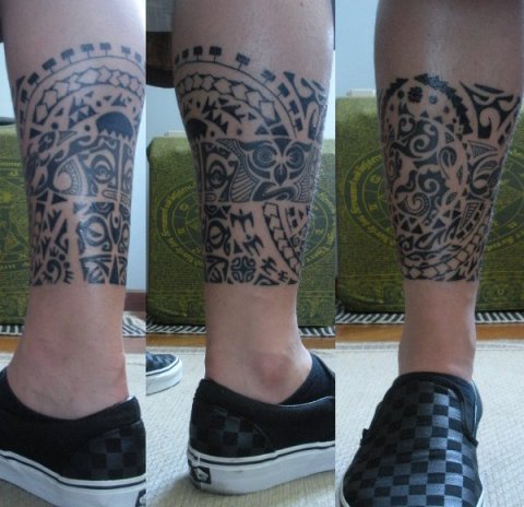 Renan - legband: real inked placement tattoo photo thumbnail