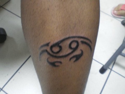 Rennee - Cancer: real inked placement tattoo photo thumbnail