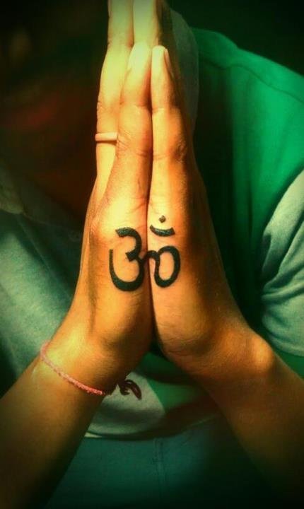 Akhil - Aum: real inked placement tattoo photo thumbnail